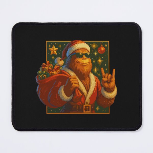 Item preview, Funny Christmas Bigfoot – Santa Sasquatch Holiday Humor Designay Design designed and sold by kiralynstration.