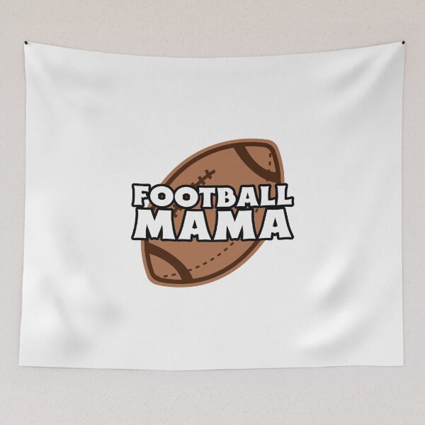 Item preview, Football Mama T-Shirt designed and sold by DBSBDesigns.