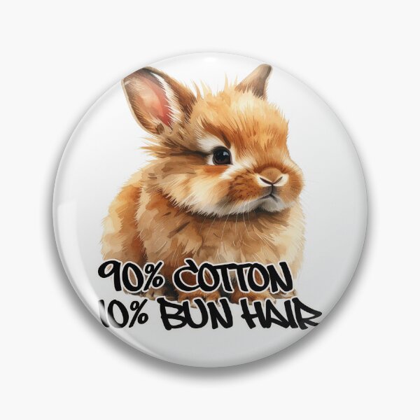 Item preview, Brown Lionhead Rabbit 90% Cotton 10% Bun Hair designed and sold by LiskoDesign.