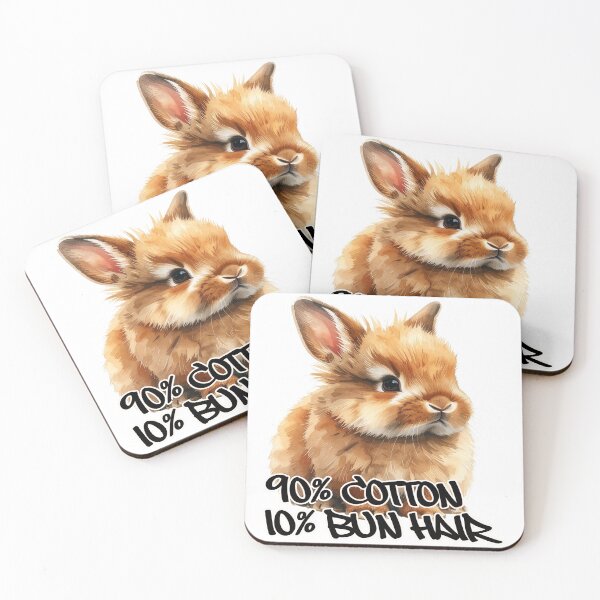 Item preview, Brown Lionhead Rabbit 90% Cotton 10% Bun Hair designed and sold by LiskoDesign.