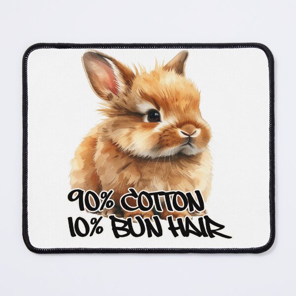 Item preview, Brown Lionhead Rabbit 90% Cotton 10% Bun Hair designed and sold by LiskoDesign.