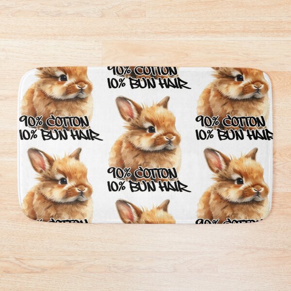 Item preview, Brown Lionhead Rabbit 90% Cotton 10% Bun Hair designed and sold by LiskoDesign.