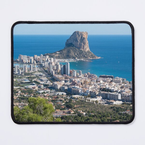 Item preview, Calpe and the Peñón de Ifach Nature Park, Mediterranean coast designed and sold by Adriana Mueller.