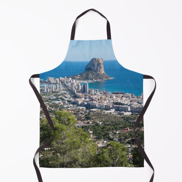Item preview, Calpe and the Peñón de Ifach Nature Park, Mediterranean coast designed and sold by Adriana Mueller.