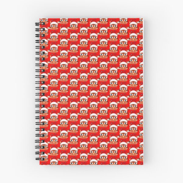 Item preview, MINIMALIST CHRISTMAS PATTERN CARTOON CAT MIDCENTURY designed and sold by Sycorax Studio.