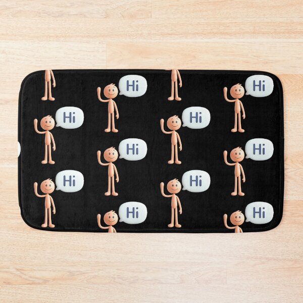 Item preview, 3D Happy Waving "Hi" Character designed and sold by Khadigadesings.