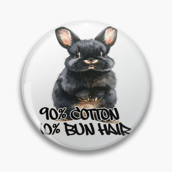 Item preview, Small dark Rex rabbit standing on its hind legs, 90% cotton, 10% bun hair designed and sold by LiskoDesign.