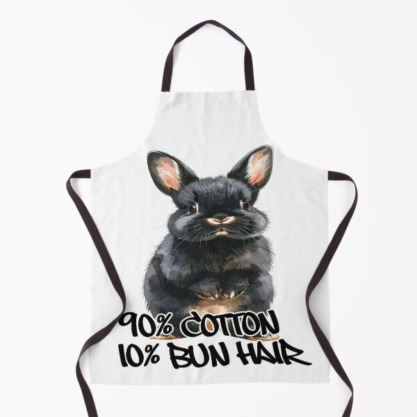 Item preview, Small dark Rex rabbit standing on its hind legs, 90% cotton, 10% bun hair designed and sold by LiskoDesign.