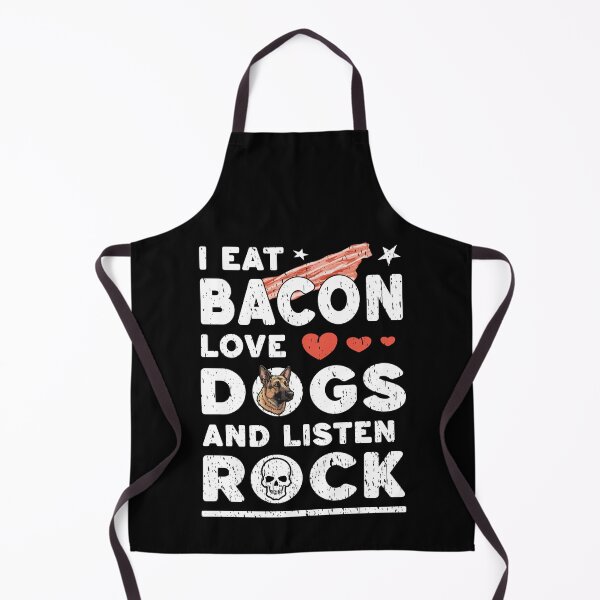 Item preview, I EAT BACON LOVE DOGS AND LISTEN ROCK western culture freedom democracy freedom of speech designed and sold by Jt41.