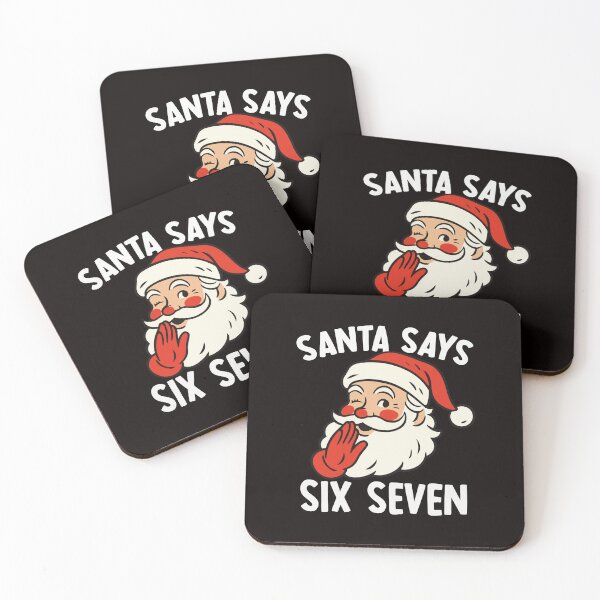Item preview, Funny Santa Says Six Seven – Christmas 67 Meme Holiday Design designed and sold by kiralynstration.
