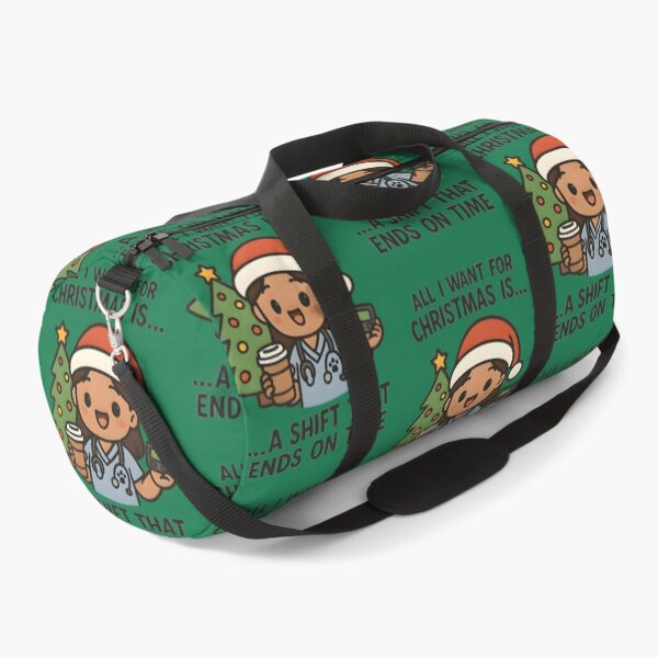 Item preview, All I Want for Christmas Is a Shift That Ends on Time – Funny Emergency Vet Xmas Design designed and sold by Bettybee00.