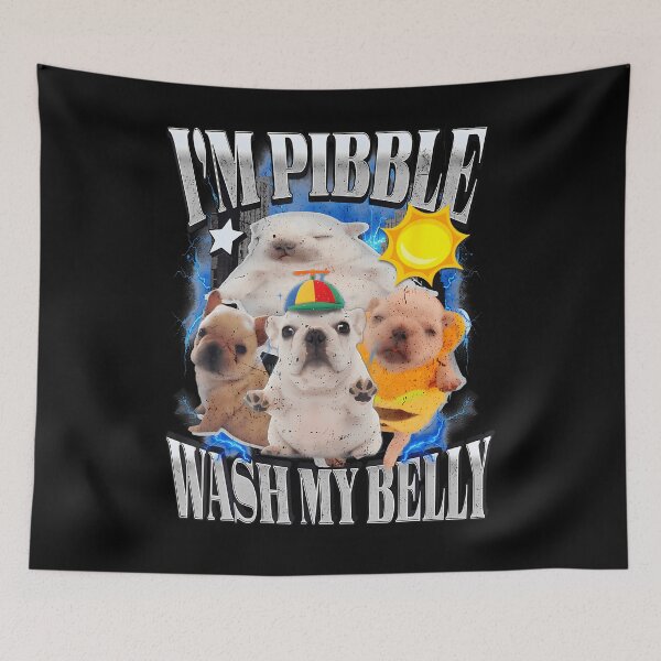 Item preview, Dog Meme Humor Animal Cute Pibble Pitbull Funny designed and sold by Olincristie.