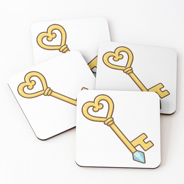 Item preview, Abundance Key Sigil | Golden Key Manifestation Sticker & Cute Prosperity Charm Art designed and sold by HerDreamCodes.