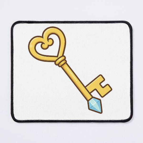 Item preview, Abundance Key Sigil | Golden Key Manifestation Sticker & Cute Prosperity Charm Art designed and sold by HerDreamCodes.