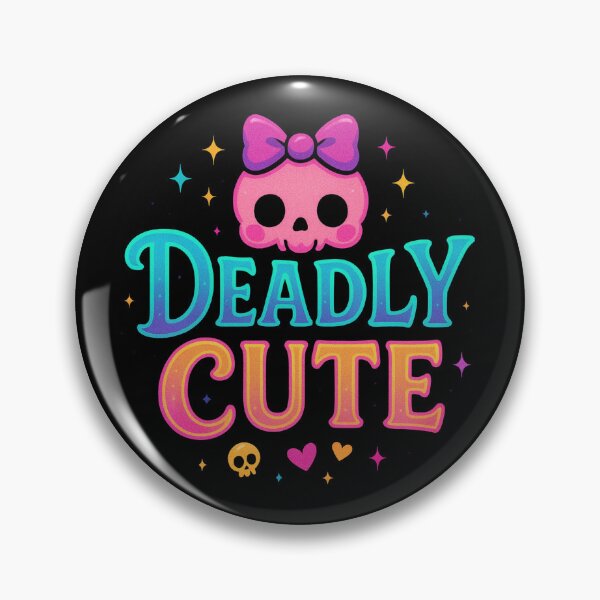 Item preview, Deadly Cute Scull designed and sold by MystiqueForge.