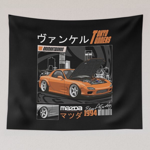 Item preview, Mazda RX-7 FD designed and sold by BronArtworks.