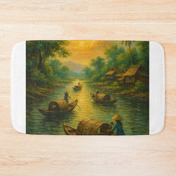 Item preview, Rios Tranquilos e Barcos ao Entardecer designed and sold by Leonornature.