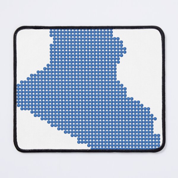 Item preview, Blue Rhinestone Iraq designed and sold by TheIconSmith.