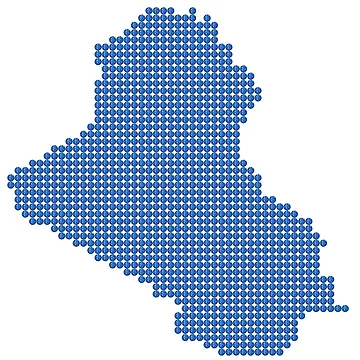 Artwork thumbnail, Blue Rhinestone Iraq by TheIconSmith