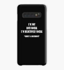 I'm not anti social. I'm a little social. Case/Skin for Samsung Galaxy