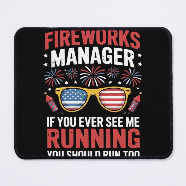 Item preview, Fireworks Director Run Fourth Of July 4th Men Women  designed and sold by KonstanKoraner.