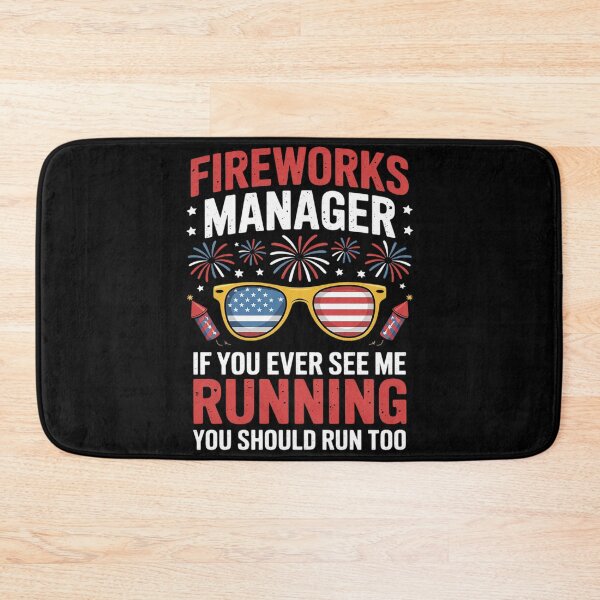Item preview, Fireworks Director Run Fourth Of July 4th Men Women  designed and sold by KonstanKoraner.