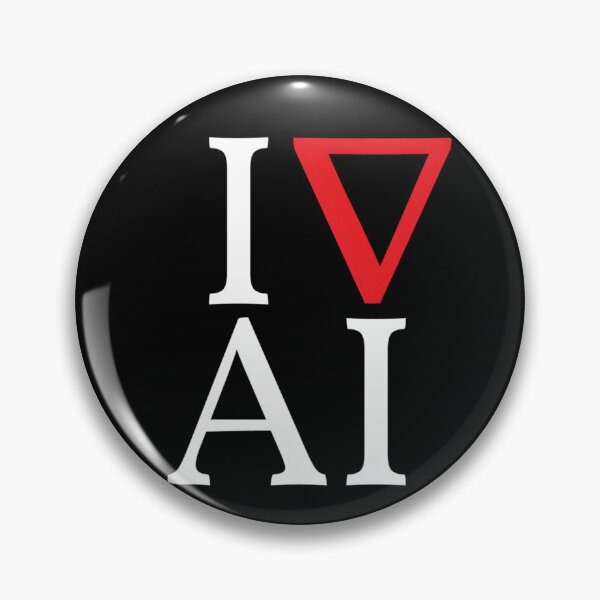 Artikelvorschau, Ich liebe künstliche Intelligenz – Kontrast entworfen und verkauft von SigneWamhoff.