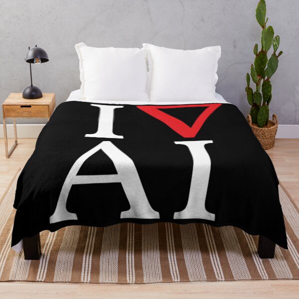 Item preview, I Love Artificial Intelligence — Contrast designed and sold by SigneWamhoff.