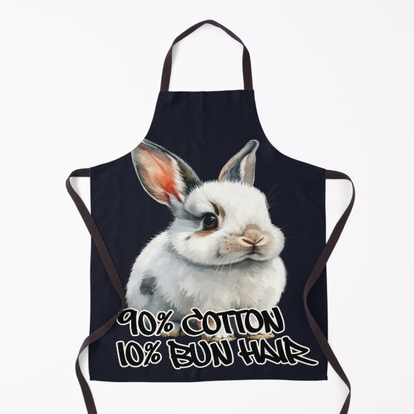 Item preview, Small light grey and white rabbit, 90% cotton, 10% bun hair designed and sold by LiskoDesign.