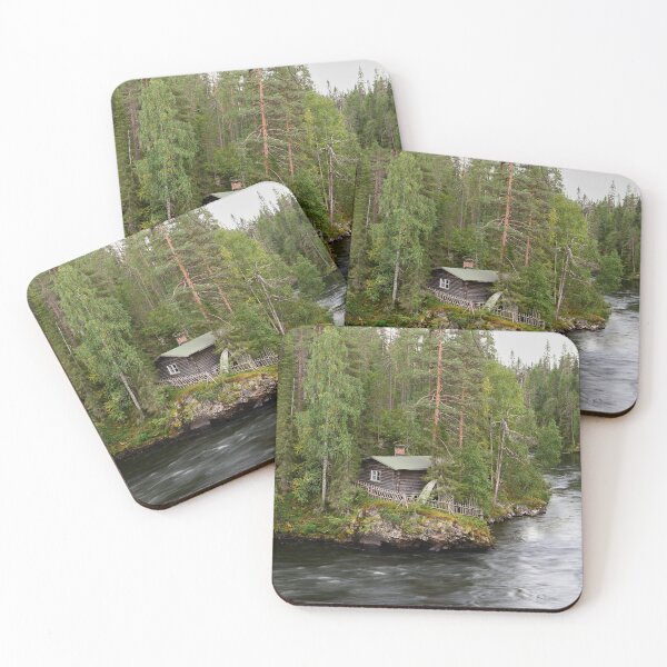 Item preview, A house by the river. Kuusamo, Pieni karhunkierros 2025 designed and sold by Jouko Lehto Photography.