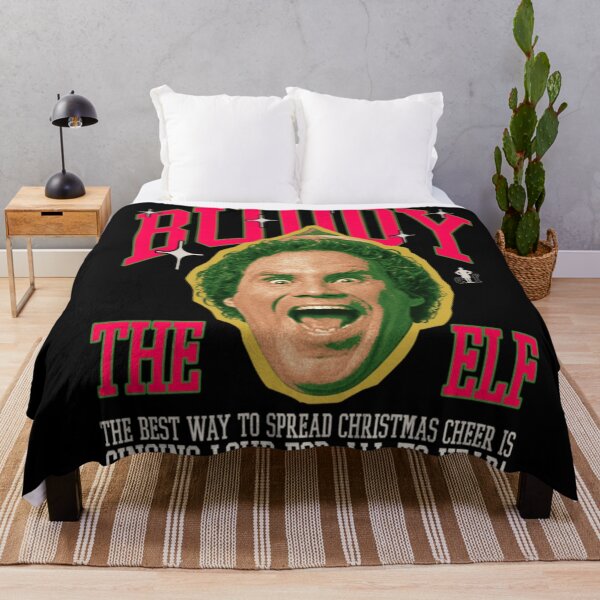 Item preview, Elf Buddy Collegiate Quote and Portrait Christmas Movie designed and sold by PonyRoniku.