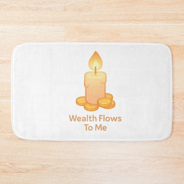 Item preview, Feminine Wealth Flame | Abundance Candle Sticker & Prosperity Manifestation Charm designed and sold by HerDreamCodes.