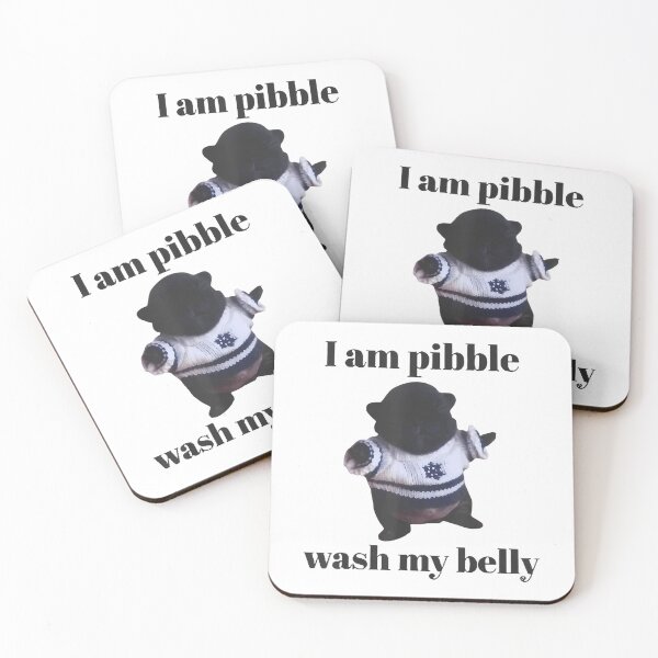 Item preview, Funny Pitbull Animal Humor Pibble Dog Meme Cute designed and sold by Olincristie.
