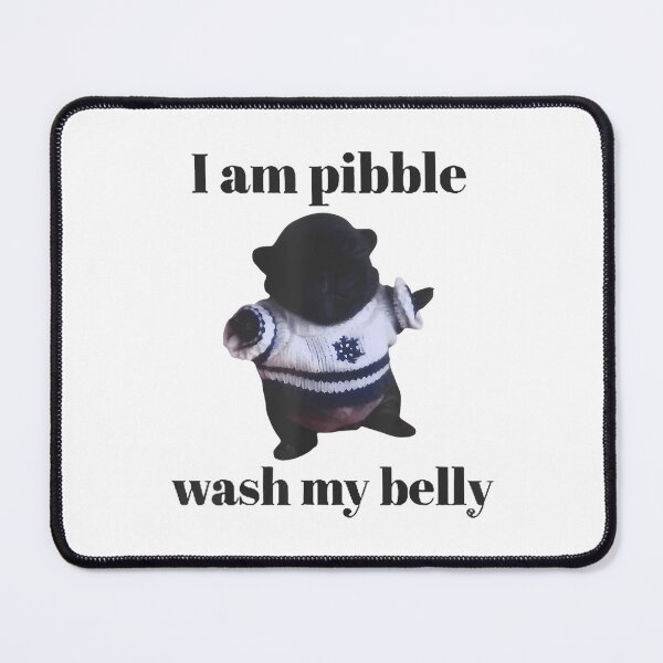 Item preview, Funny Pitbull Animal Humor Pibble Dog Meme Cute designed and sold by Olincristie.