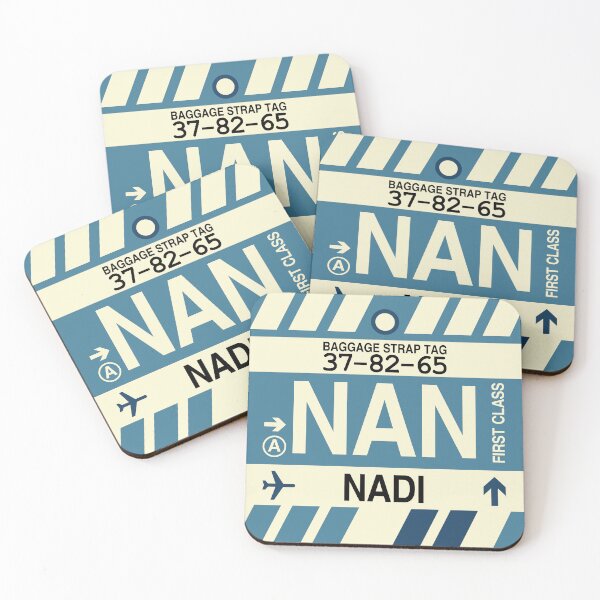 Item preview, NAN Nadi • Airport Code Art • Jet Age Design designed and sold by YHMDesigns.