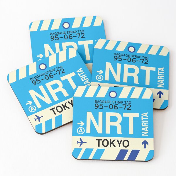 Item preview, NRT Tokyo • Airport Code Art • Jet Age Design designed and sold by YHMDesigns.