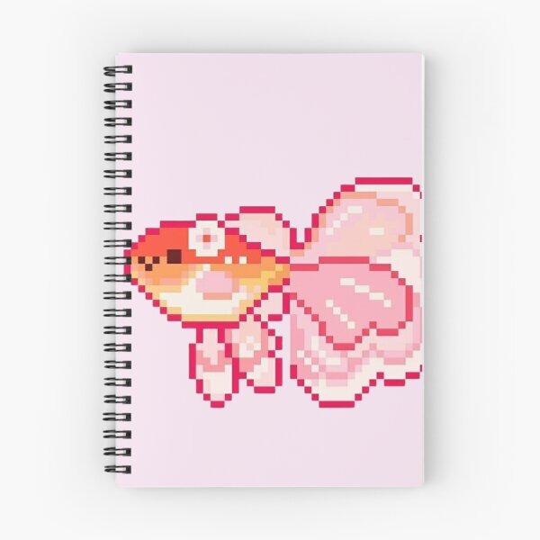 Item preview, Cute pixel fish designed and sold by croissantback.