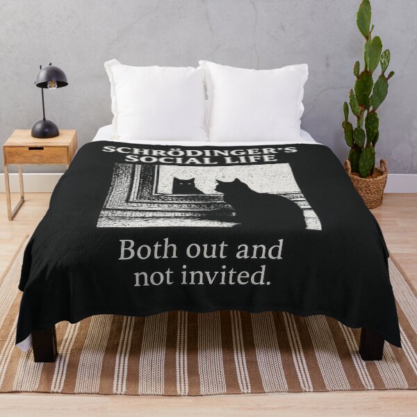 Item preview, Schrödinger’s Social Life designed and sold by bisha.