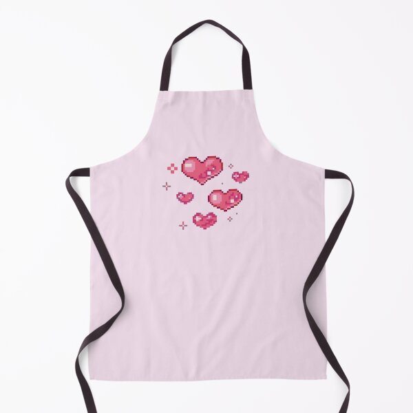 Item preview, Cute red heart pixel designed and sold by croissantback.