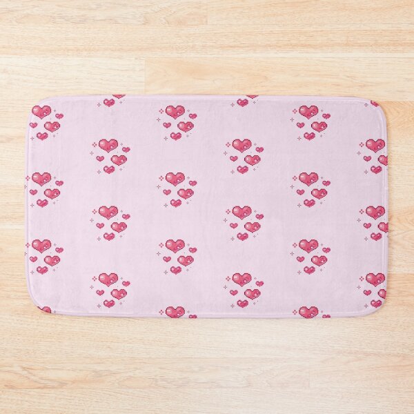 Item preview, Cute red heart pixel designed and sold by croissantback.