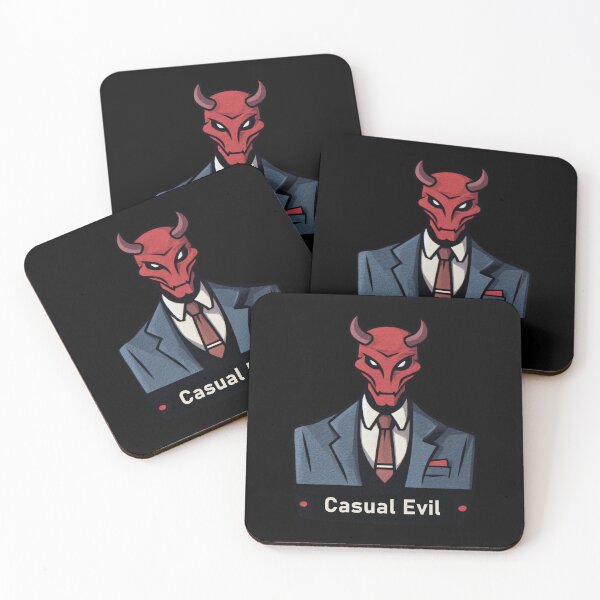 Item preview, Casual Evil — Elegant Devil in a Suit designed and sold by SleekLineSketches.