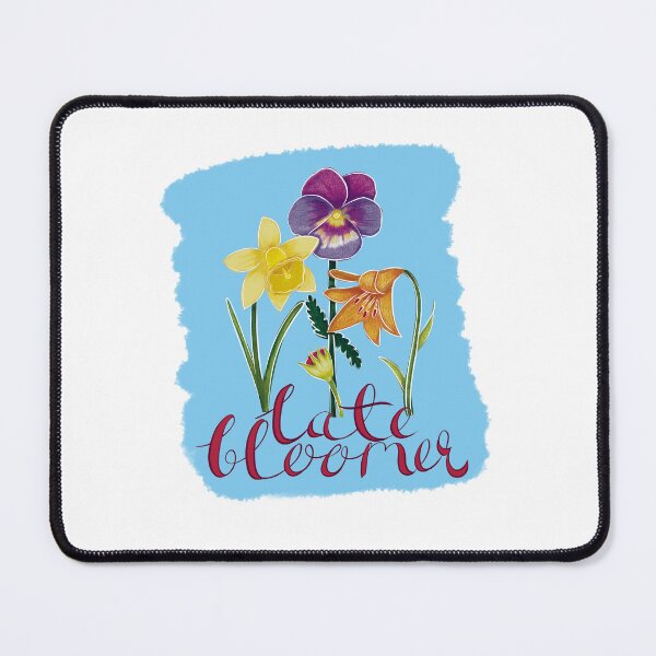 Item preview, 4 Spring and Summer Flowers with Fancy Text designed and sold by ChantellaGF.