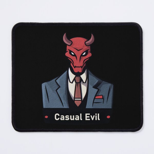 Item preview, Casual Evil — Elegant Devil in a Suit designed and sold by SleekLineSketches.