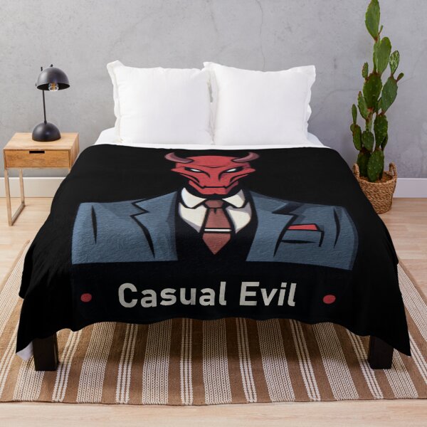 Item preview, Casual Evil — Elegant Devil in a Suit designed and sold by SleekLineSketches.