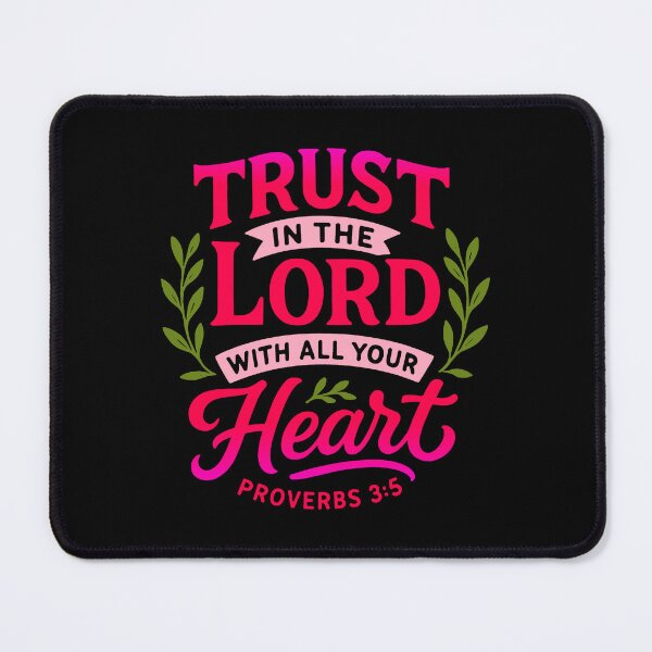Item preview, Proverbs 3:5 Trust in the LORD with all your heart designed and sold by plushism.