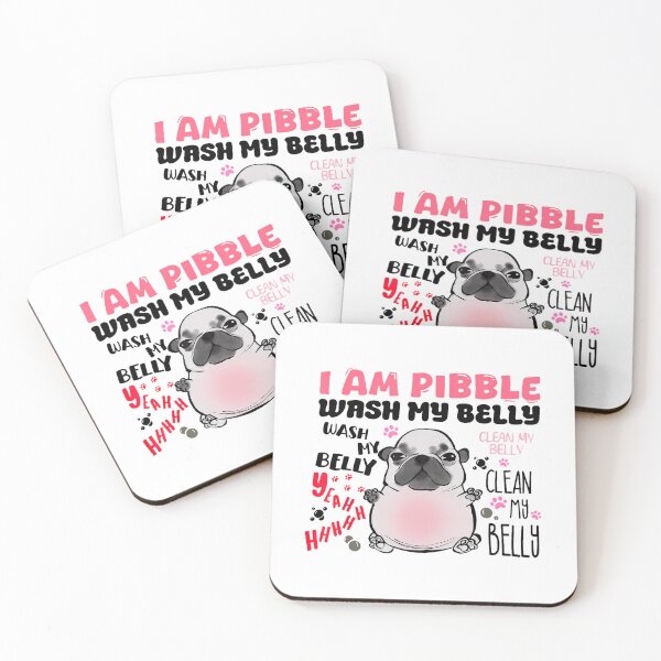Item preview, Pibble Humor Funny Cute Animal Pitbull Dog Meme designed and sold by Olincristie.