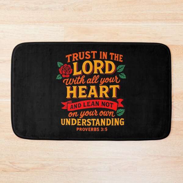 Item preview, Proverbs 3:5 Trust in the LORD with all your heart designed and sold by plushism.