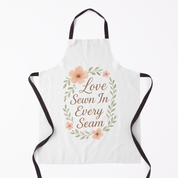 Item preview, Love Sewn in Every Seam – Vintage Sewing Quote T-Shirt designed and sold by HooptownRV.