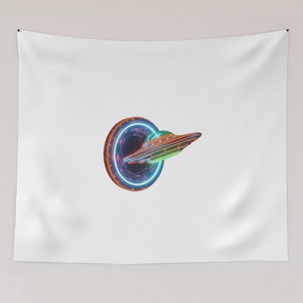 Item preview, UFO, ufo exit, ufo path, teleportation, ufo portal, Space Illusion T-Shirt, Galaxy, UFO, Alien, Stargate, Time Travelspace, galaxy, ufo, milky way, planets, aliens, stargate, star gate, time travel designed and sold by chipmuckdesignn.