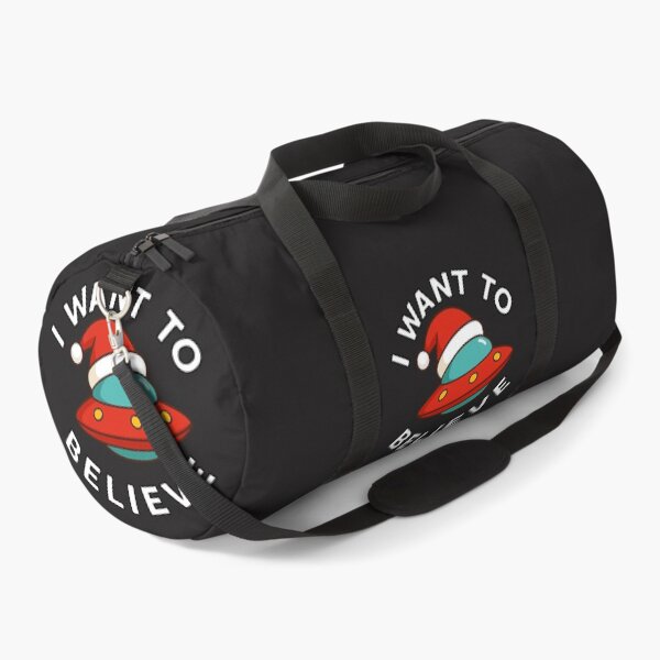 Item preview, I want believe funny ufo with santa hat designed and sold by JamesDunican.